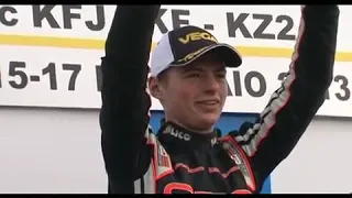 Max Verstappen intervistato da GO-KARTv