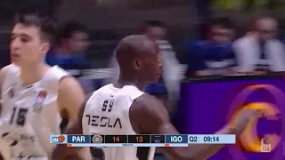 Bandja Sy with a PUTBACK! (Partizan NIS - Igokea, 9.3.2019)