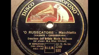 'O rusecatore - Nicola Maldacea