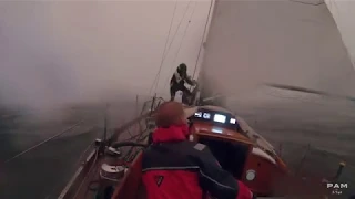 Sailing into a thunderstorm