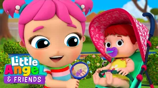 Princess Jill's NEW Baby Doll Pretend Play | @LittleAngel And Friends Kid Songs