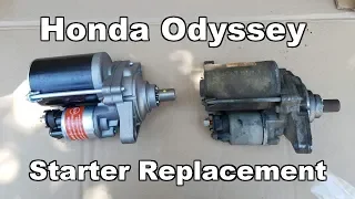 Starter Replacement Honda Odyssey 1999-2004