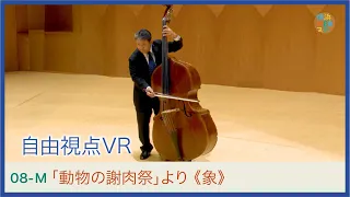 サン＝サーンス：《象》米長幸一_自由視点VR　C.Saint-Sains: "Carnival of the Animals, Ⅴ Elefant"｜YWS