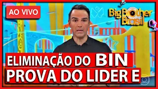 💥BBB 24; ao vivo, ELIMINAÇÃO DE BIN LADEN E PROVA DO LIDER AO VIVO