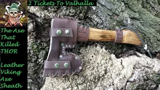 Do it Yourself Leather Viking Axe Sheath