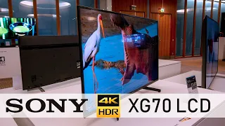 SONY XG70 (XG7005) 4K/HDR TV in 43 bis 65 Zoll ohne Android TV (4K / 60p)