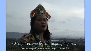 Lagu dayak kenyah "LELENG LELENG" @Cenganak Studio