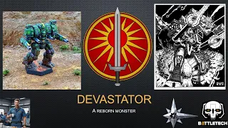 Battletech's Devastator, the Davion Gauss Boat!