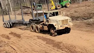 Virginia logging! clear cut! pulp wood,  cns logs, gp logs, saw logs, red clay! Emporia va