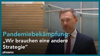 Christian Lindner (FDP) zur aktualisierten Konjunkturprognose für die Jahre 2021/22 am 17.03.21