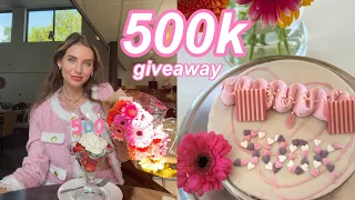 thank you so much for 500k subscribers 💕 *giveaway*