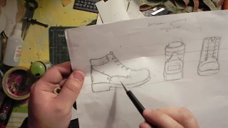 Мастер-класс №18. Обувь своими руками. Зимние ботинки. Часть 3. Winter boots master class