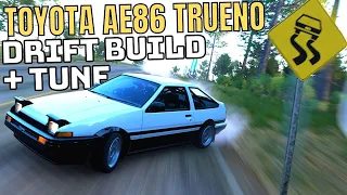 Forza Horizon 5 - Toyota AE86 Trueno - Drift Build + Tune