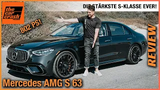 Mercedes AMG S 63 (2023) Wir fahren die stärkste S-Klasse ever! Fahrbericht | Review | Test | S63