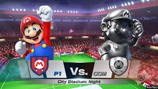 Mario Sports Superstars - Team Mario Vs. Team Metal Mario