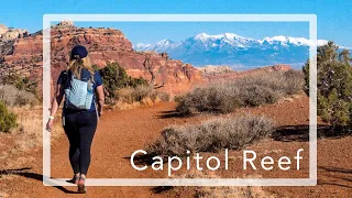 Hiking Capitol Reef National Park | Hickman Bridge, Chimney Rock, Fruita District | ROAD LIFE Ep.23