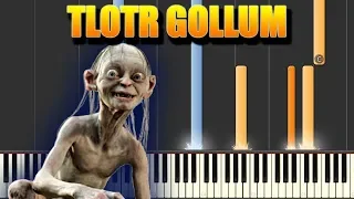 Gollum's Theme - The Lord of the Rings Gollum [Piano Tutorial]