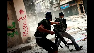 REALISTIC Urban Combat sounds - Distant gunfire - Syrian sleep therapy