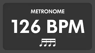 126 BPM - Metronome - 16th Notes