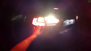 Lexus ES - ночной обзор