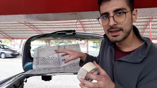 Renault Megane Scenic Renovation Kaporta Tamiri / Sunfix ve Macun ile kaporta nasıl tamir edilir?