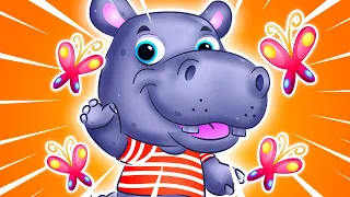 МІКС - Гіпопотам – 🎉 Топові Дитячі Пісні та Музика для Дітей | Дитячі Хіти 🤩😃