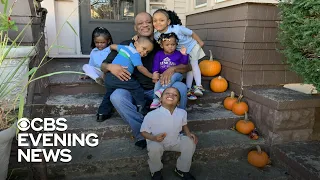 Single dad adopts 5 siblings so they can stay together