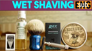 REX Ambassador, Abschaum, Shavemac &  D. R. Harris | Бритье с HomeLike Shaving