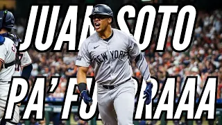 RESUMEN: YANKEES VS ASTROS / JUAN SOTO DA SU PRIMER HR COMO YANKEE / SERIE GANADA EN HOUSTON