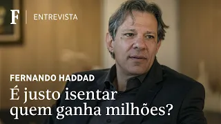 Haddad defende imposto para ricos e comenta relação de Lula com Venezuela