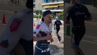 Jan Frodeno 👍 auf der Stecke bei seinem letzten Marathon in seiner Karriere 🤩🥲🤩