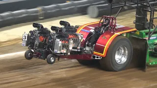 2023 Super Modified Tractor Pulling! NFMS Tractor Pull! Louisville, KY  Wednesday Session