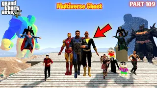 Multiverse Ghost Can Thor Ironman Save Franklin Shinchan & Pinchan Died in GTA5 #109