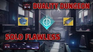 SOLO FLAWLESS Duality Dungeon / Arc Hunter / Destiny 2