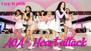 [4K] [KPOP IN PUBLIC | ONE TAKE] [AOA (심쿵해) Heart Attack | DANCE COVER BY JEWEL RUSSIA