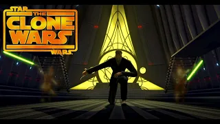 Count Dooku vs Nightsister Assassins [4K HDR] - Star Wars: The Clone Wars