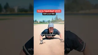 Vault Steal Tutorial (2023) ⚾️  #baserunning #baseballsdrills #basestealing