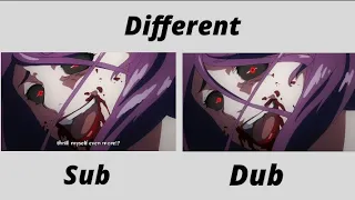 Rize: Would You Kindly Allow Me| Sub VS Dub | Different language | Tokyo Ghoul