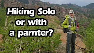 Hiking and backpacking solo or with a partner