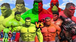 God Upgrade Hulk Come From Time Travel for save gta 5 by Zombie Hulk Army | GTA5 AVENGERS | (Hindi)