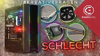 EINFACH PEINLICH! Der DÜMMSTE FERTIG GAMING PC im Internet? "High End" #KreativeFragen