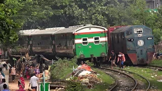 Broad Gauge Vs. Metre Gauge Railway Crossing (Interaction)