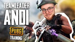 TEAMLEADER ANDI muss ran! | PUBG Training