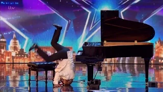 Britain's Got Talent 2016 S10E03 Colin Henry The Unpredictable Pianist Full Audition