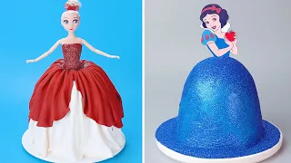 Wonderful Princess Cake Decorating Recipe | Best Tsunami Cake | Homemade Cake Decorating Ideas