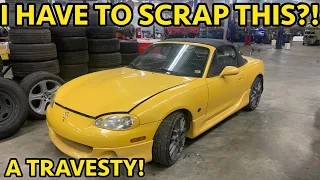 WHAT A SHAME! 02 Mazda Miata Special Edition With A Problem Even I Can't Fix