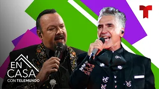 Pepe Aguilar y Alejandro Fernández, en el mismo escenario | En Casa Con Telemundo