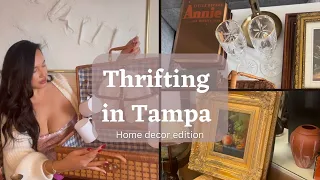 THRIFTING IN TAMPA | THRIFT WITH ME | THRIFT HAUL | STYLING IDEAS FOR SPRING