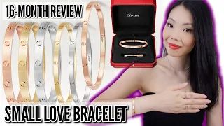 Cartier Love Bracelet Small 1 Year Review: Size 15cm, Wear & Tear, Do I Still Recommend It, Worth it