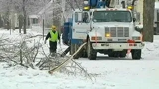 Снегопады и морозы в США: 17 погибших